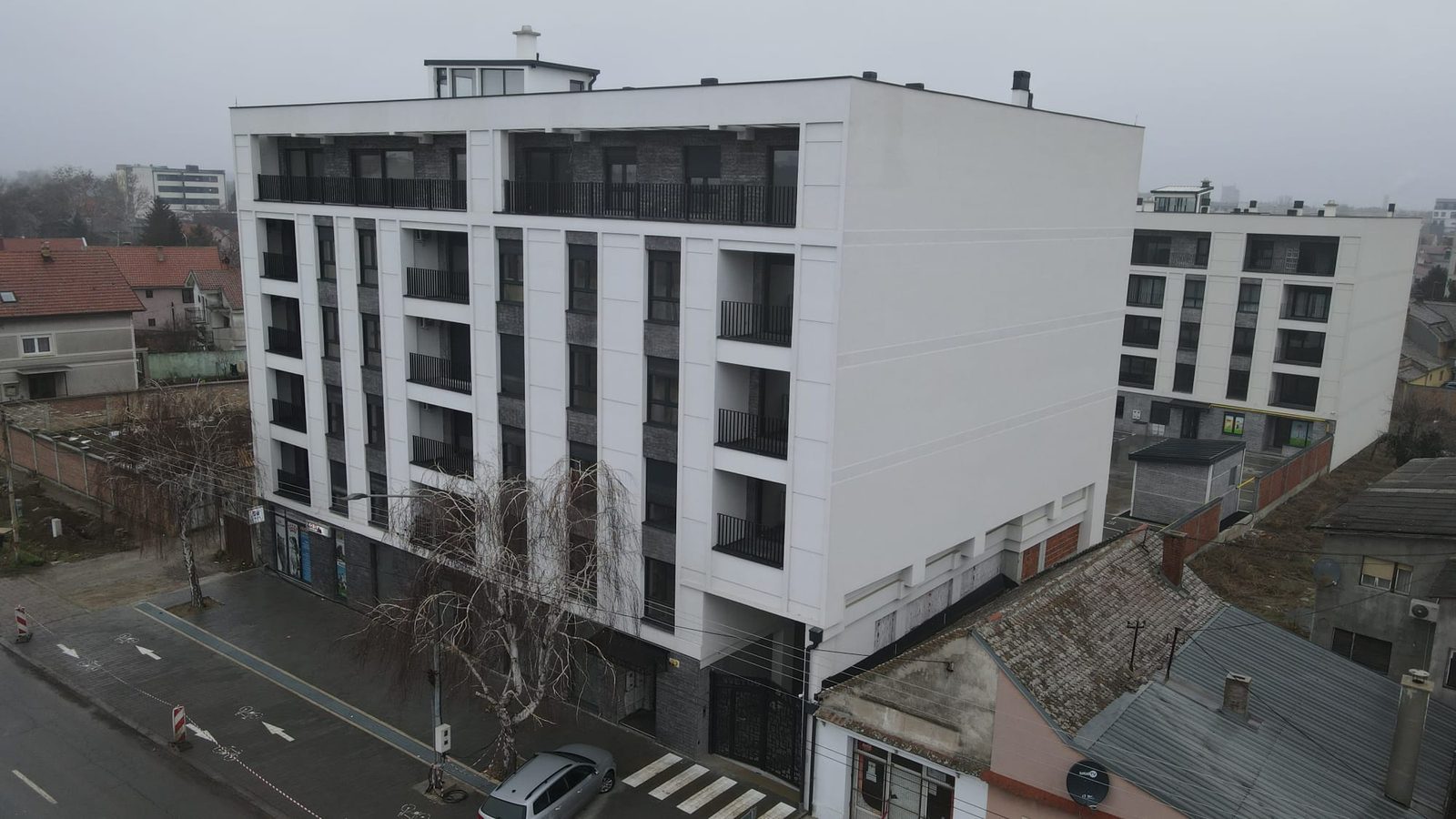 Стамбени објекат, угао зграде